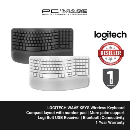 LOGITECH WAVE KEYS WIRELESS KEYBOARD LOGITECH WAVE KEYS WIRELESS KEYBOARD