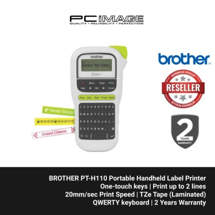 BROTHER PT-H110 Portable Handheld Label Printer