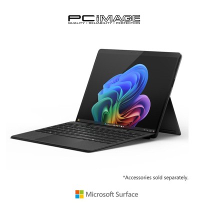 Microsoft Surface Pro - Copilot+ PC - 13" touchscreen - Snapdragon® X Plus 10 Core - 16GB Memory - 512GB SSD - Device Only - (Latest Model, 11th Edition) - Black + FREE BUNDLE