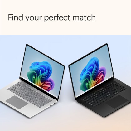 Microsoft Surface Laptop - Copilot+ PC - 15" touchscreen - Snapdragon® X Elite 12 Core - 16GB Memory - 256GB SSD - (Latest Model, 7th Edition) - Platinum