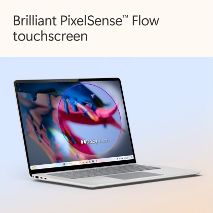 Microsoft Surface Laptop - Copilot+ PC - 15" touchscreen - Snapdragon® X Elite 12 Core - 16GB Memory - 256GB SSD - (Latest Model, 7th Edition) - Platinum