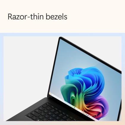 Microsoft Surface Laptop - Copilot+ PC - 15" touchscreen - Snapdragon® X Elite 12 Core - 16GB Memory - 512GB SSD - (7th Edition) - Black + FREE BUNDLE
