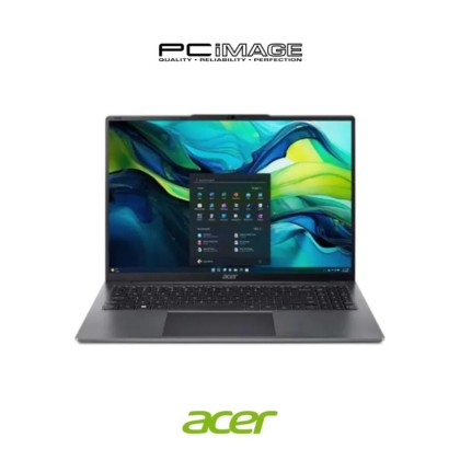 ACER Aspire Lite 16 AL16-51P-50EU 16" Laptop Steel Grey (i5-1235U, 8GB DDR5, 512GB SSD, Intel, Win11H, OfficeHNS21)