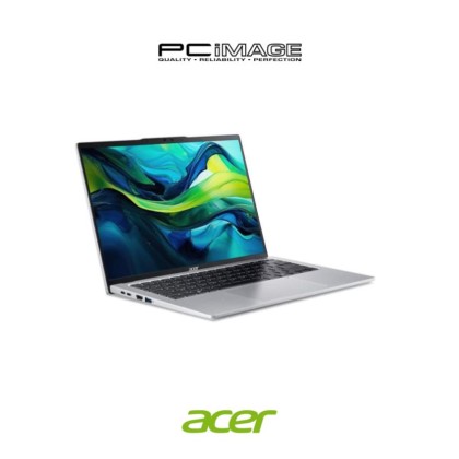 ACER Swift Go14 SFG14-73T-78HT 14" Laptop Pure Silver (U7-155H, 16GB LPDDR5X, 1TB SSD, Intel ARC, Win11H, OfficeHNS21) + FREE RM150 TNG