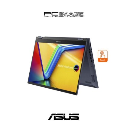 ASUS VIVOBOOK S 14 FLIP (TN3402Y-ALZ319WSM) R5-7430U, 16GB RAM, 512GB SSD, AMD Radeon, 14" WUXGA 60Hz Touch, Win11, OfficeHNS+365 Basic/2 YEARS WARRANTY Quiet Blue
