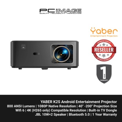 YABER K2S Android Entertainment Projector YABER K2S Android Entertainment Projector