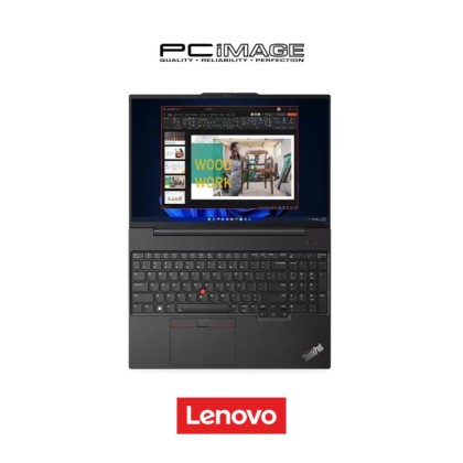 LENOVO Thinkpad E16 G1 16" Laptop Black (i7-1355U, 8GB 3200Mhz, 512GB SSD, Intel IrisXe, Win11P)