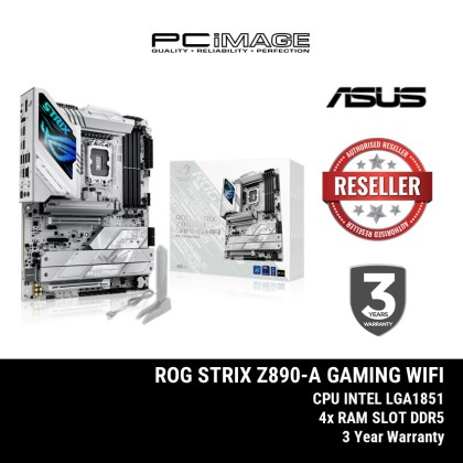 ASUS ROG STRIX Z890-A WIFI DDR5 LGA1851 ATX GAMING MOTHERBOARD (3+1YW)