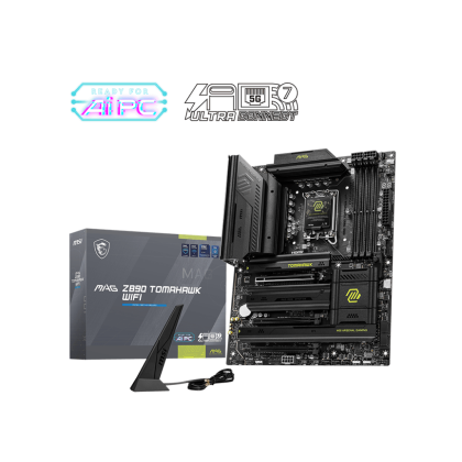 MSI MAG Z890 TOMAHAWK WIFI DDR5 INTEL LGA1851 ATX MOTHERBOARD