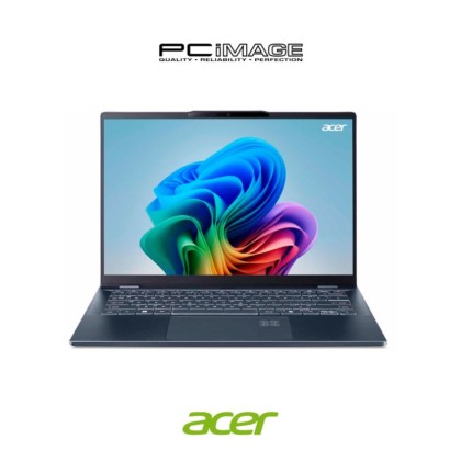 ACER Swift 14 AI SF14-51-50EF 14" OLED Laptop (U5-226V, 16GB LPDDR5X, 512GB SSD, Win11H, OfficeHNS21+M365 BASIC, 2YW) + FREE RM100 TNG