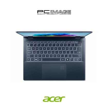 ACER Swift 14 AI SF14-51-50EF 14" OLED Laptop (U5-226V, 16GB LPDDR5X, 512GB SSD, Win11H, OfficeHNS21+M365 BASIC, 2YW) + FREE RM100 TNG