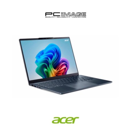 ACER Swift 14 AI SF14-51-50EF 14" OLED Laptop (U5-226V, 16GB LPDDR5X, 512GB SSD, Win11H, OfficeHNS21+M365 BASIC, 2YW) + FREE RM100 TNG