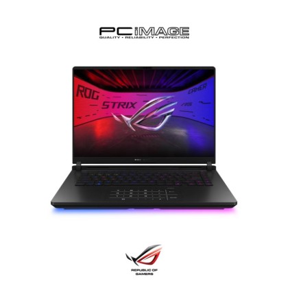 ASUS ROG Strix Scar 16 (G635L-XRW165W) U9 275HX, 32GB DDR5, 2TB SSD, GeForce RTX5090 24GB, 16" WQXGA 240Hz, Win11H, 2YW - Off Black
