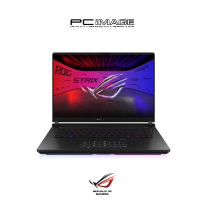 ASUS ROG Strix Scar 16 (G635L-XRW165W) U9 275HX, 32GB DDR5, 2TB SSD, GeForce RTX5090 24GB, 16" WQXGA 240Hz, Win11H, 2YW - Off Black