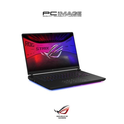 ASUS ROG Strix Scar 16 (G635L-XRW165W) U9 275HX, 32GB DDR5, 2TB SSD, GeForce RTX5090 24GB, 16" WQXGA 240Hz, Win11H, 2YW - Off Black