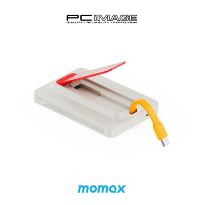 MOMAX IP131GD 1-Power X Pro Magnetic Wireless Power Bank 5000mAh With Built-In USB-C Cable - Limited Edition Mobile Suit Gundam x Momax Collection