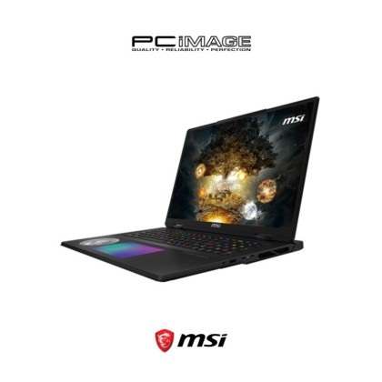 [ PRE-ORDER ] MSI TITAN 18 HX DRAGON EDITION NORSE MYTH A2XWJG-046MY Gaming Laptop (U9-285HX AI/96GB 6400MHZ(48+48)/6TB SSD/RTX5090 24GB/18" UHD+ 120HZ/W11H/2YW ONSITE/DRAGON EDITION NORSE MYTH/CHERRY MECH PER KEY RGB GAMING KB COPILOT KEY)
