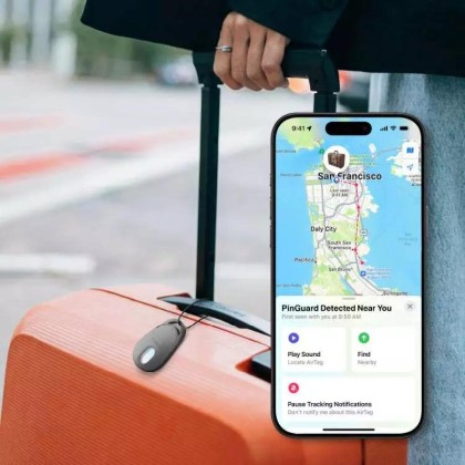 MOMAX BR13 PINGUARD CAMERA SCANNING FIND MY LOCATOR 2YW