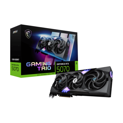 MSI GEFORCE RTX5070 GAMING TRIO OC EDITION 12GB GDDR7 GPU GRAPHIC CARD