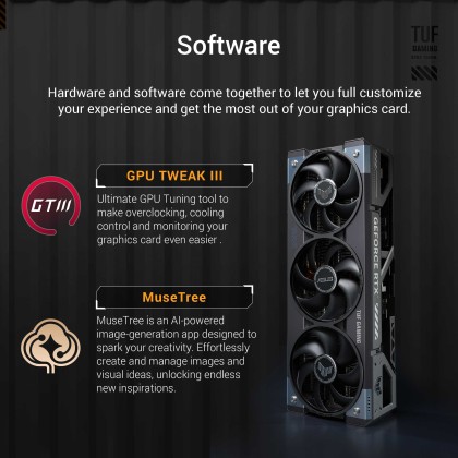ASUS TUF GAMING GEFORCE RTX5090 OC EDITION 32GB GDDR7 GPU GRAPHIC CARD