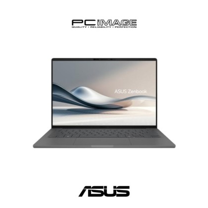 ASUS ZENBOOK A14 (UX3407Q-ASB0226WS/28WS) SD X1-26-100, 32GB LPDDR5X, 1TB SSD, Qualcomm Adreno, 14" WUXGA 60HZ, Win11H, OfficeHNS24+365 Basic, 2 Years Warranty