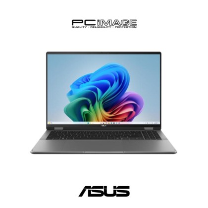ASUS VIVOBOOK 16 FLIP (TP3607S-ARJ128WS) U7-258V, 32GB LPDDR5X, 1TB SSD, Intel ARC, 16" 3K OLED 120HZ, Win11H, OfficeHSN24+365 Basic, 2 Years Warranty Matte Grey