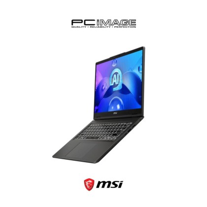 MSI Venture 14 AI A1MG-027MY 14" Laptop Solid Grey (U5-125H AI, 16GB 5600Mhz, 512GB SSD, Intel Arc, 14" OLED 2.8K 120HZ, Win11H, OfficeHNS21, 2YW)