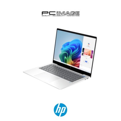 HP Omnibook X 14-FE1013QU 14" Laptop Glacier Silver (SD X1P-42-100, 16GB DDR5, 512GB SSD, Adreno, Win11H, OfficeMS24+365 Basic, 2YW)