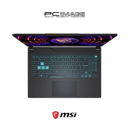 MSI Cyborg 15 A13VE-1451MY 15.6" Gaming Laptop Translucent Black (i5-13420H, 16GB 5200Mhz, 512GB SSD, RTX4050 6GB, 15.6" FHD 144Hz, Win11H, 2YW)