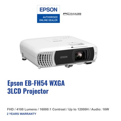 EPSON EB-FH54 FHD 4100 Lumens 3LCD Projector