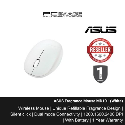 ASUS Fragrance Mouse MD101 (White)