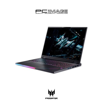ACER Predator Helios 18 AI PH18-73-99SQ GeForce RTX™ 5080 16GB 18" Gaming Laptop Black (U9 275HX, 96GB DDR5, 4TB SSD, 18" WQXGA 2K 250Hz, Win11H, OfficeHNS24+M365Basic, 2YW)