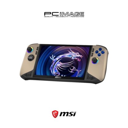 MSI CLAW 8 AI+ A2VM SUPER PACK-053MY Copilot+ PC Handhelds Sandstorm (U7-258V, 32GB LPDDR5, 1TB SSD, Intel Arc, 8" FHD 120HZ, Win11H, 1YW)