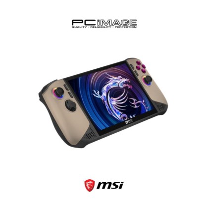 MSI CLAW 8 AI+ A2VM SUPER PACK-053MY Copilot+ PC Handhelds Sandstorm (U7-258V, 32GB LPDDR5, 1TB SSD, Intel Arc, 8" FHD 120HZ, Win11H, 1YW)