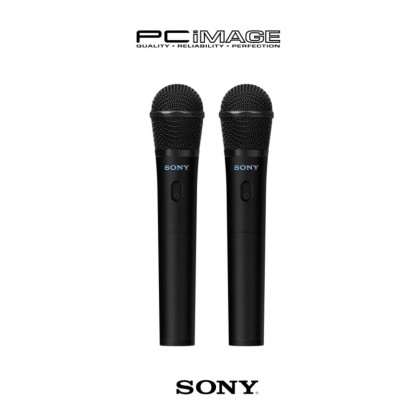 SONY ULTMIC1 WIRELESS MIC SET | 2 HANDHELD MICS | 50 Hz–15 kHz | USB‑C DONGLE | PLUG‑AND‑PLAY WITH ULT SPEAKERS | 1YW SONY ULTMIC1 WIRELESS MIC SET | 2 HANDHELD MICS | 50 Hz–15 kHz | USB‑C DONGLE | PLUG‑AND‑PLAY WITH ULT SPEAKERS | 1YW