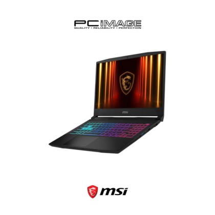 MSI Katana 15 HX-B14WFK-289MY 15.6" Gaming Laptop Black (i7-14650HX/16GB 5600Mhz, 512GB SSD, RTX5060 8GB, 15.6" QHD 165HZ, Win11H, 2YW)