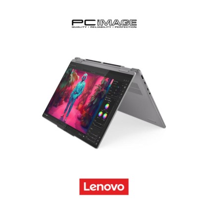 LENOVO Yoga7 2-in-1 14AHP9-83DK00A0MJ 14" Laptop Arctic Grey (R7-8840HS, 16GB LPDD5x-6400, 512GB SSD, Radeon, 14" WUXGA Touch, Win11H, OfficeHOME24, 2YW) LENOVO Yoga7 2-in-1 14AHP9-83DK00A0MJ 14" Laptop Arctic Grey (R7-8840HS, 16GB LPDD5x-6400, 512GB SSD, Radeon, 14" WUXGA Touch, Win11H, OfficeHOME24, 2YW)