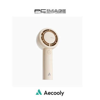 AECOOLY PB01A HALO 01A-PORTABLE HANDHELD FAN/4500MAH/ 5 GEARS/ 1YW - BEIGE / BLACK / PINK