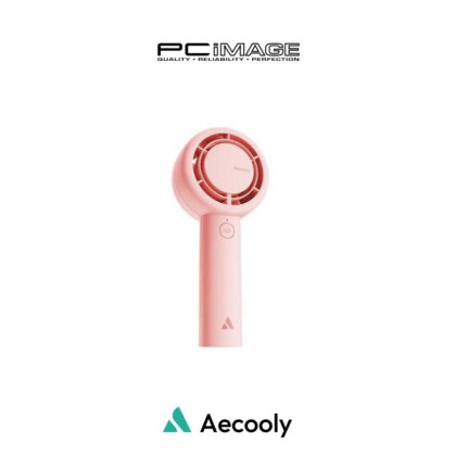 AECOOLY PB01A HALO 01A-PORTABLE HANDHELD FAN/4500MAH/ 5 GEARS/ 1YW - BEIGE / BLACK / PINK