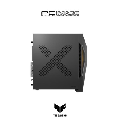 ASUS TUF GAMING T500 MINI TOWER T500MV-13420H282W I5-13420H/16GB D5-5600/512GB/RTX3050 6GB/W11H/3YW/SOLAR ECLIPSE GRAY (GAMING RGB KEYBOARD(USB)+ MOUSE