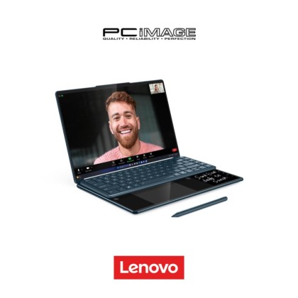 LENOVO Yoga Book 9 14IAH10-83KJ001EMJ 14" Laptop Tidal Teal (U7-255H, 32GB SSD, 1TB SSD, Intel Arc, 14" 2.8K WQXGA+ OLED, Win11, OfficeHNS24+M365B, 3YW LENOVO Yoga Book 9 14IAH10-83KJ001EMJ 14" Laptop Tidal Teal (U7-255H, 32GB SSD, 1TB SSD, Intel Arc, 14" 2.8K WQXGA+ OLED, Win11, OfficeHNS24+M365B, 3YW