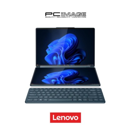 LENOVO Yoga Book 9 14IAH10-83KJ001EMJ 14" Laptop Tidal Teal (U7-255H, 32GB SSD, 1TB SSD, Intel Arc, 14" 2.8K WQXGA+ OLED, Win11, OfficeHNS24+M365B, 3YW LENOVO Yoga Book 9 14IAH10-83KJ001EMJ 14" Laptop Tidal Teal (U7-255H, 32GB SSD, 1TB SSD, Intel Arc, 14" 2.8K WQXGA+ OLED, Win11, OfficeHNS24+M365B, 3YW