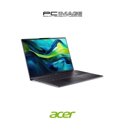 ACER Swift 16 AI SF16-51-70JE 16" Laptop Black Gold (U7 2 258V, 32GB LPDDR5X, 1TB SSD, Intel Arc, 16" WQXGA OLED, Win11H, OfficeHNS24+M365, 2YW) + FREE RM150 TNG