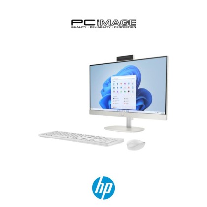HP 24-CR0145D AIO Desktop PC White (i3-1315U, 8GB DDR4, 512GB SSD, Intel, 23.8" FHD IPS, Win11H, OfficeHNS, 3YW)
