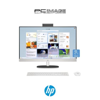 HP 27-CR0058D AIO Desktop PC White (i5-1335U, 8GB DDR4, 1TB SSD, Intel IrisXe, 27" FHD Touch, Win11H, OfficeHNS, 3YW) HP 27-CR0058D AIO Desktop PC White (i5-1335U, 8GB DDR4, 1TB SSD, Intel IrisXe, 27" FHD Touch, Win11H, OfficeHNS, 3YW)