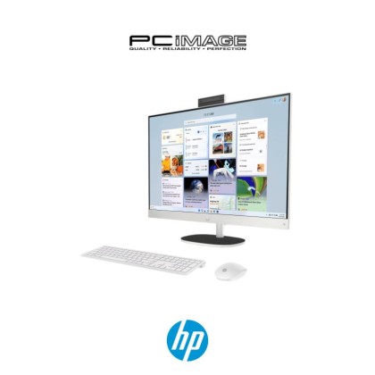 HP 27-CR0058D AIO Desktop PC White (i5-1335U, 8GB DDR4, 1TB SSD, Intel IrisXe, 27" FHD Touch, Win11H, OfficeHNS, 3YW) HP 27-CR0058D AIO Desktop PC White (i5-1335U, 8GB DDR4, 1TB SSD, Intel IrisXe, 27" FHD Touch, Win11H, OfficeHNS, 3YW)