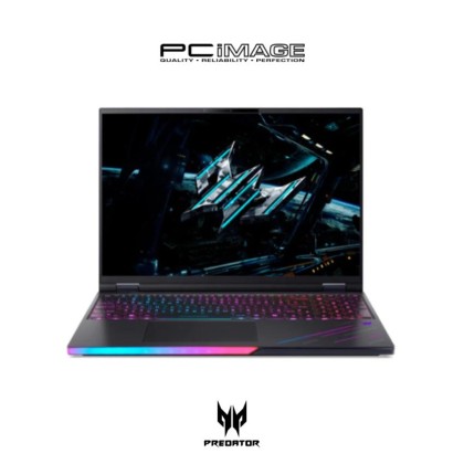 ACER Predator Helios 16 AI PH16-73-93P0 16" Gaming Laptop Black (U9 275HX, 32GB DDR5, 2TB SSD, GeForce RTX5090 24GB, 16" WQXGA 240Hz, Win11H, 2YW)