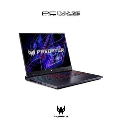 ACER Predator Helios NEO 16 PHN16-72-52TR 16" Gaming Laptop Black (i5-14450HX, 16GB DDR5, 1TB SSD, GeForce RTX4050 6GB, 16" WQXGA 165HZ, Win11H, 2YW)