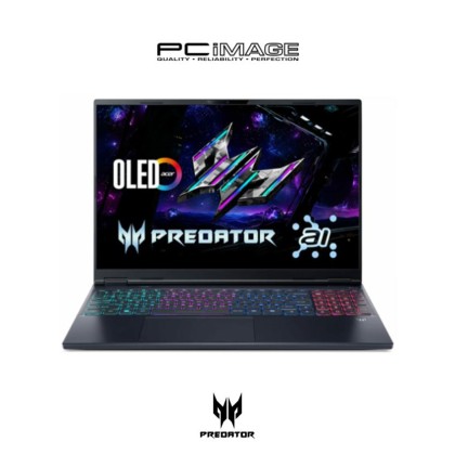 ACER Predator Helios Neo 16S AI PHN16S-71-97UN GeForce RTX™ 5060 8GB (16" Gaming Laptop Black (U9-275HX, 32GB DDR5, 1TB SSD, 16" OLED 250HZ, Win11H, 2YW)