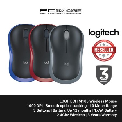 LOGITECH M185 Compact Wireless Mouse LOGITECH M185 Compact Wireless Mouse